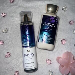 bath and body works butterfly